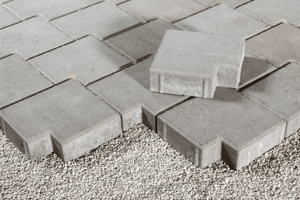 The largest concrete pavers