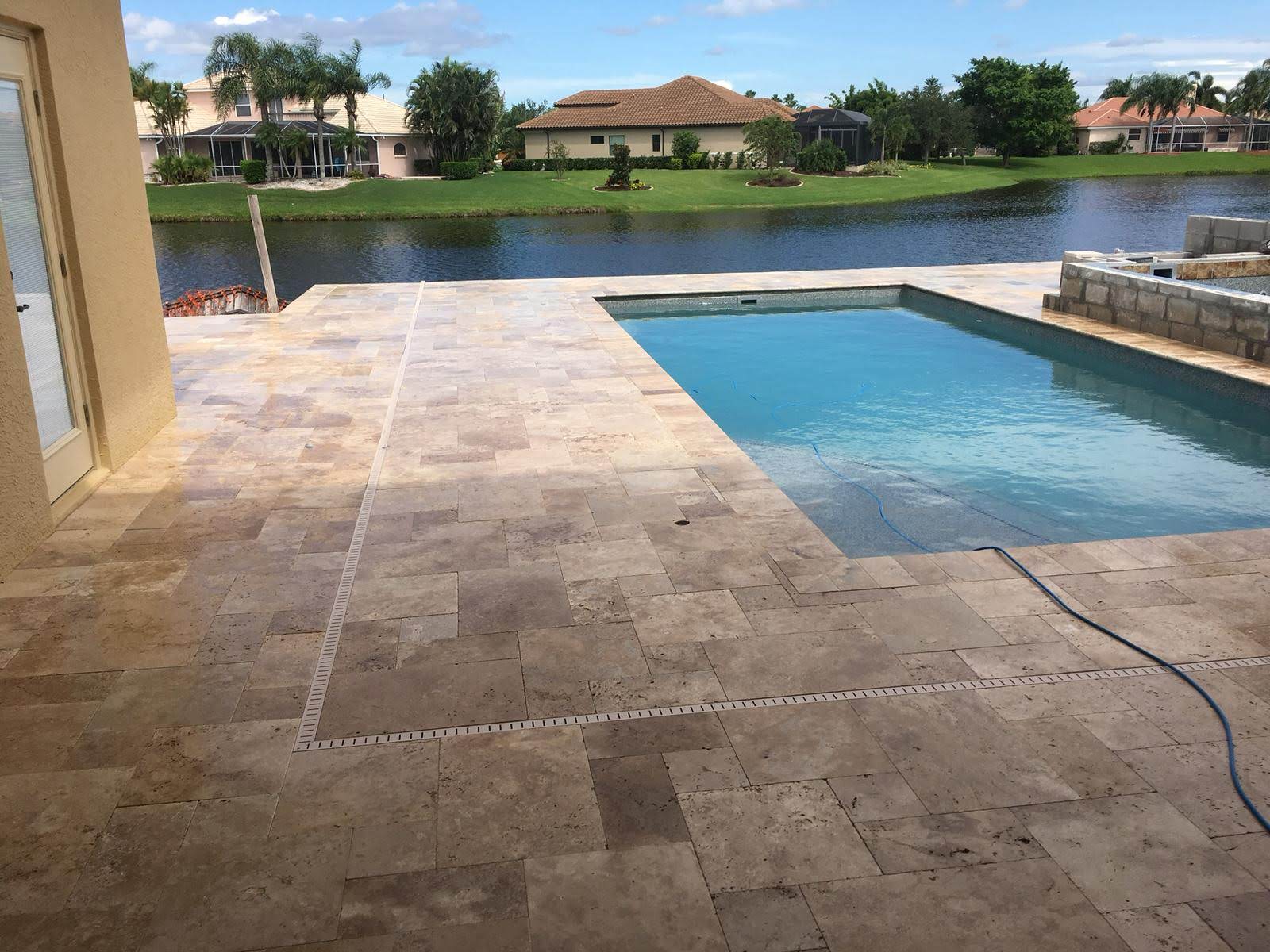 Travertine Pavers in Sarasota Supply and Installation JS Brick Pavers