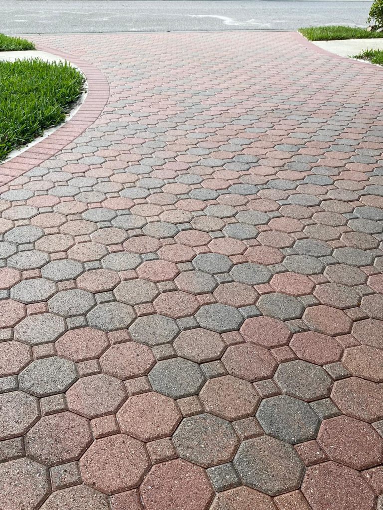 a perfectly installed driveway!