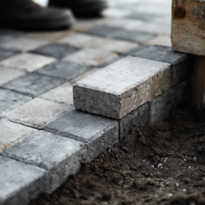 How to install pavers