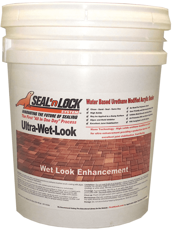 wet-look sealers for pavers Seal 'n Lock