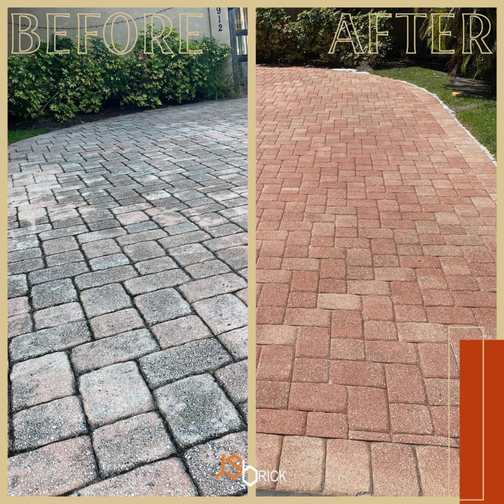 removing oils stains from pavers