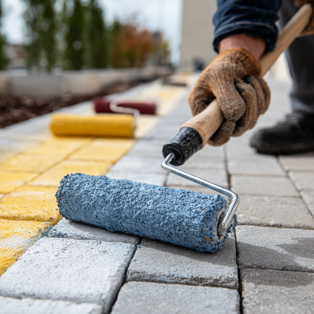 Can You Paint Concrete Pavers?
