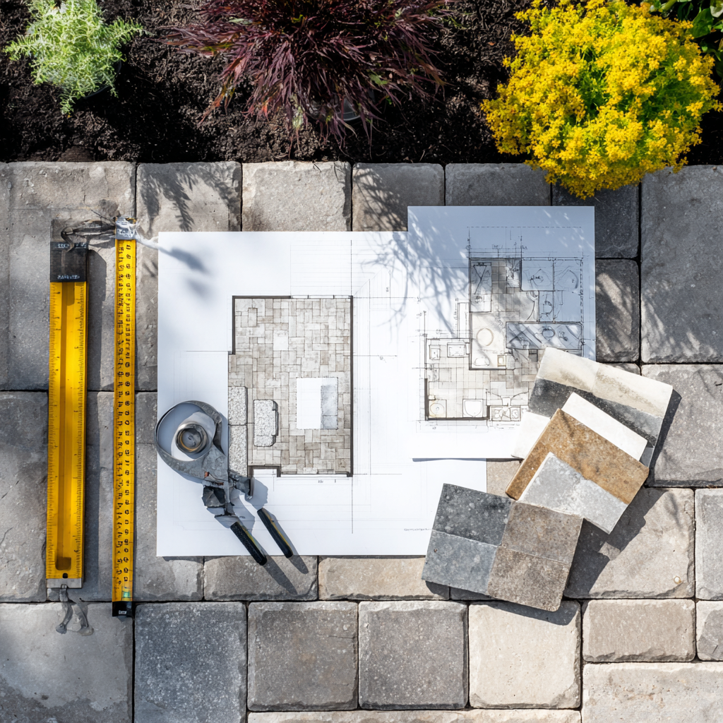 How to design a paver patio