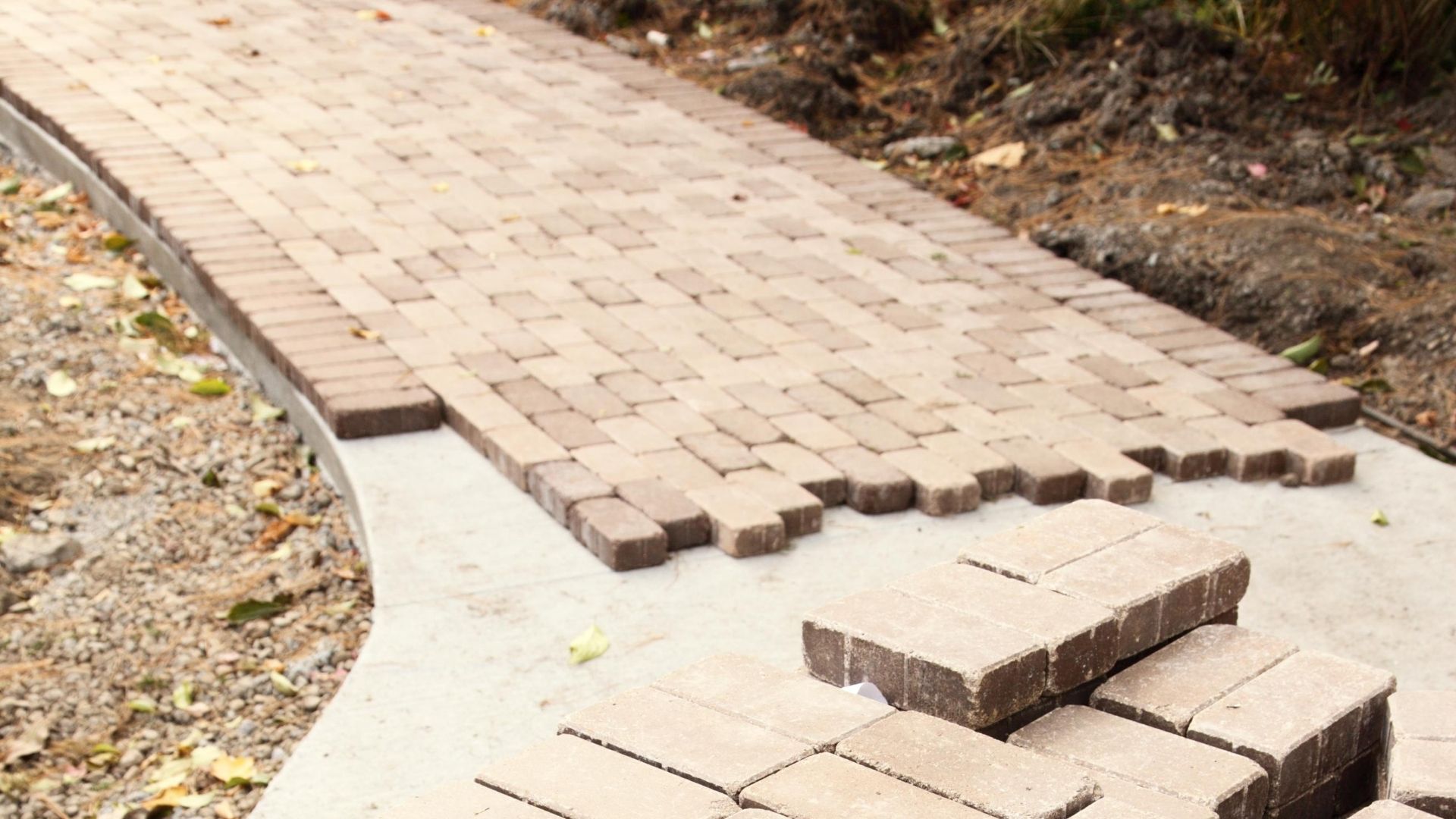 How To Put In Pavers On A Slope