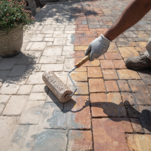 How to strip sealer from pavers