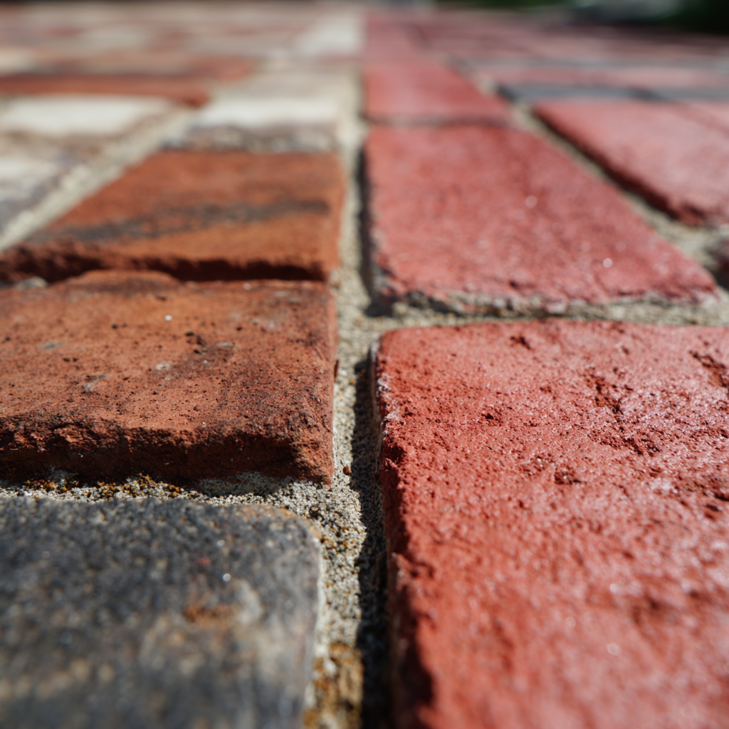 How to restore color to brick pavers