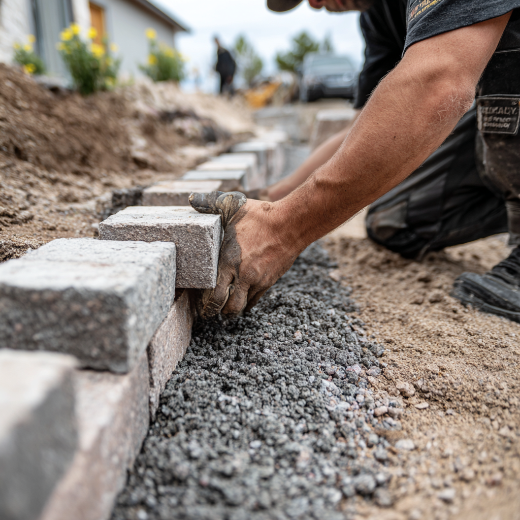 How to lay a paver wall: a complete guide! | JS Brick Pavers