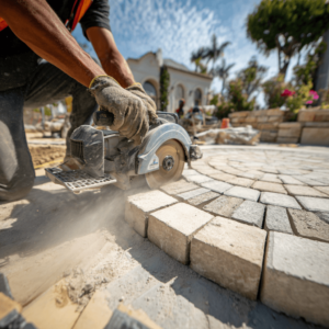 How to cut pavers for curves? Learn now!