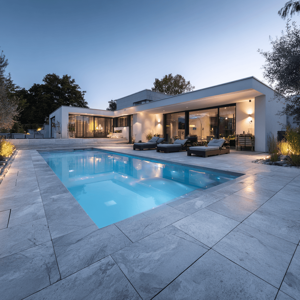 Paving Slabs for Swimming Pools