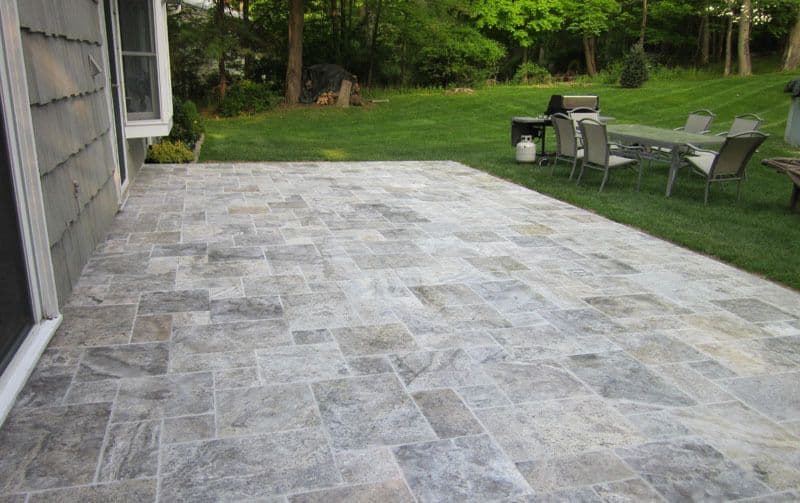 travertine pavers