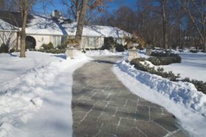pavers in cold climate