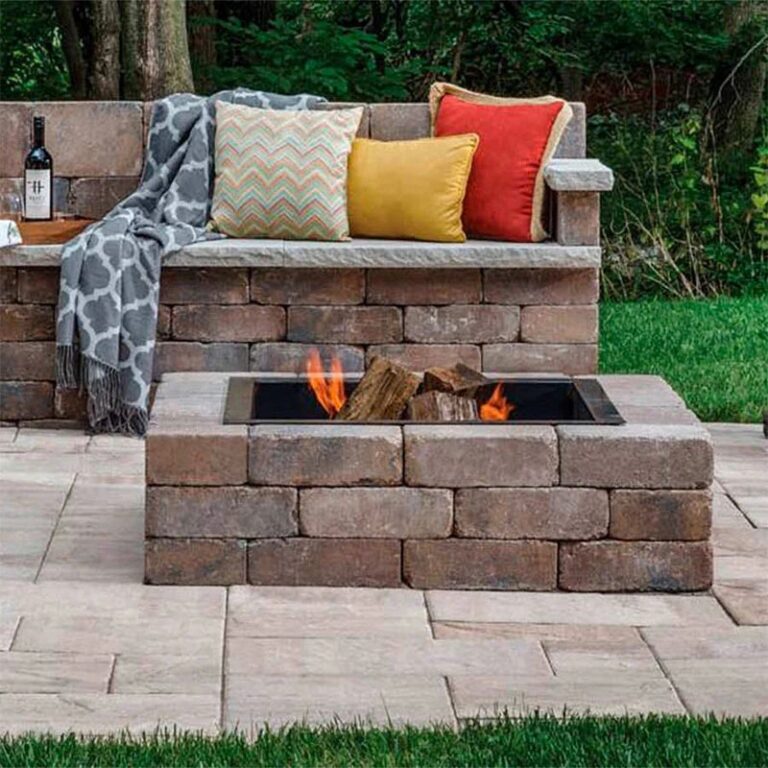 Patio Ideas With Pavers and Fire Pit JS Brick Pavers