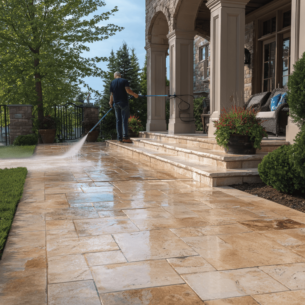 Can You Power Wash Pavers? Paver Cleaning Guide