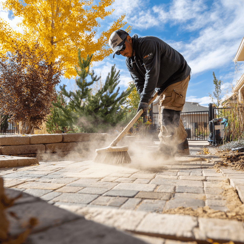Can you sand pavers? Final steps of paver installation