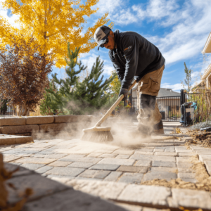 Can you sand pavers? Final steps of paver installation