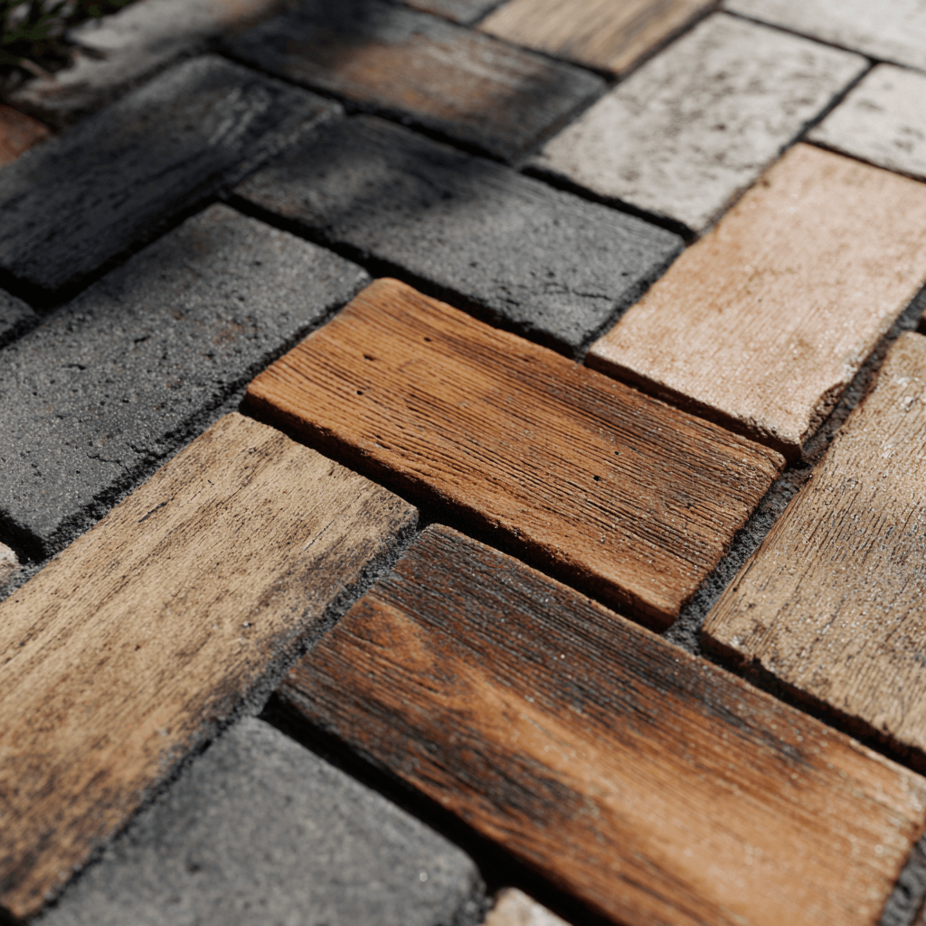 How to remove wood stain from brick?