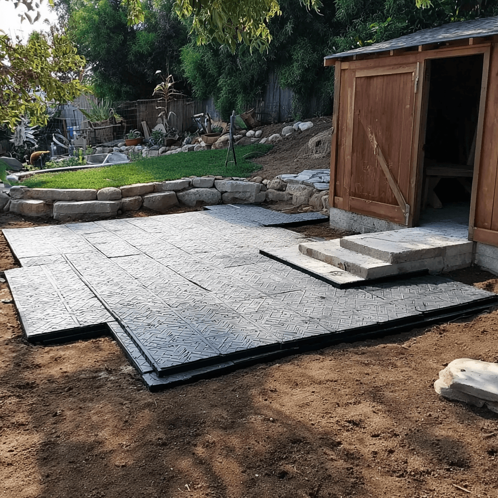 Does water drain through the paver base?