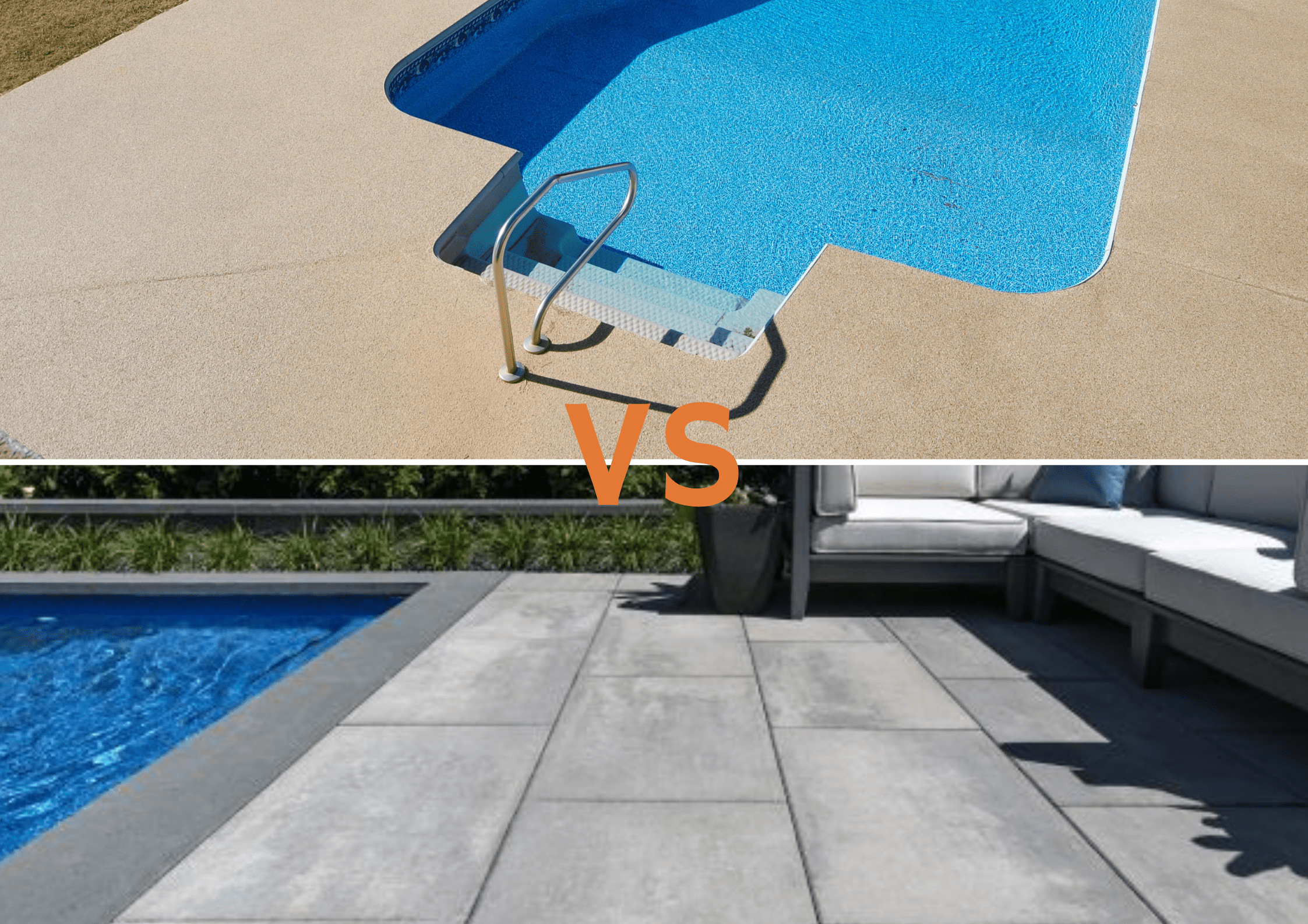 What Is Better Around A Pool Concrete Or Pavers