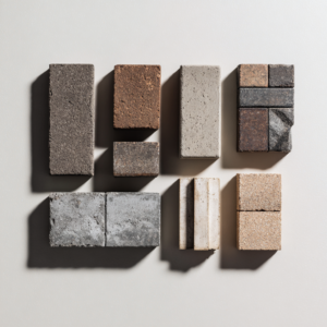 Concrete paver sizes and shapes