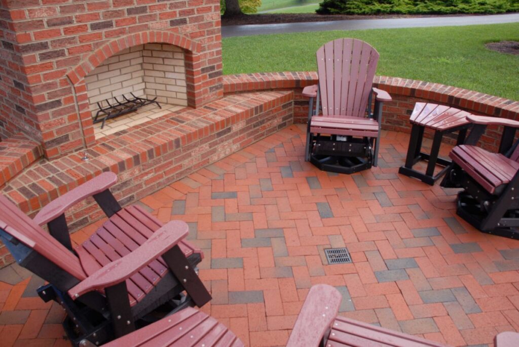 Red Paver Bricks