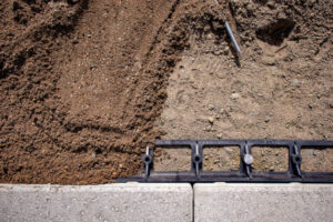 How to install paver edging