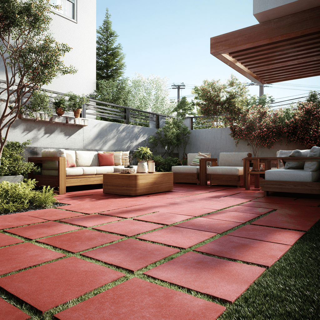 Red square pavers: a complete guide