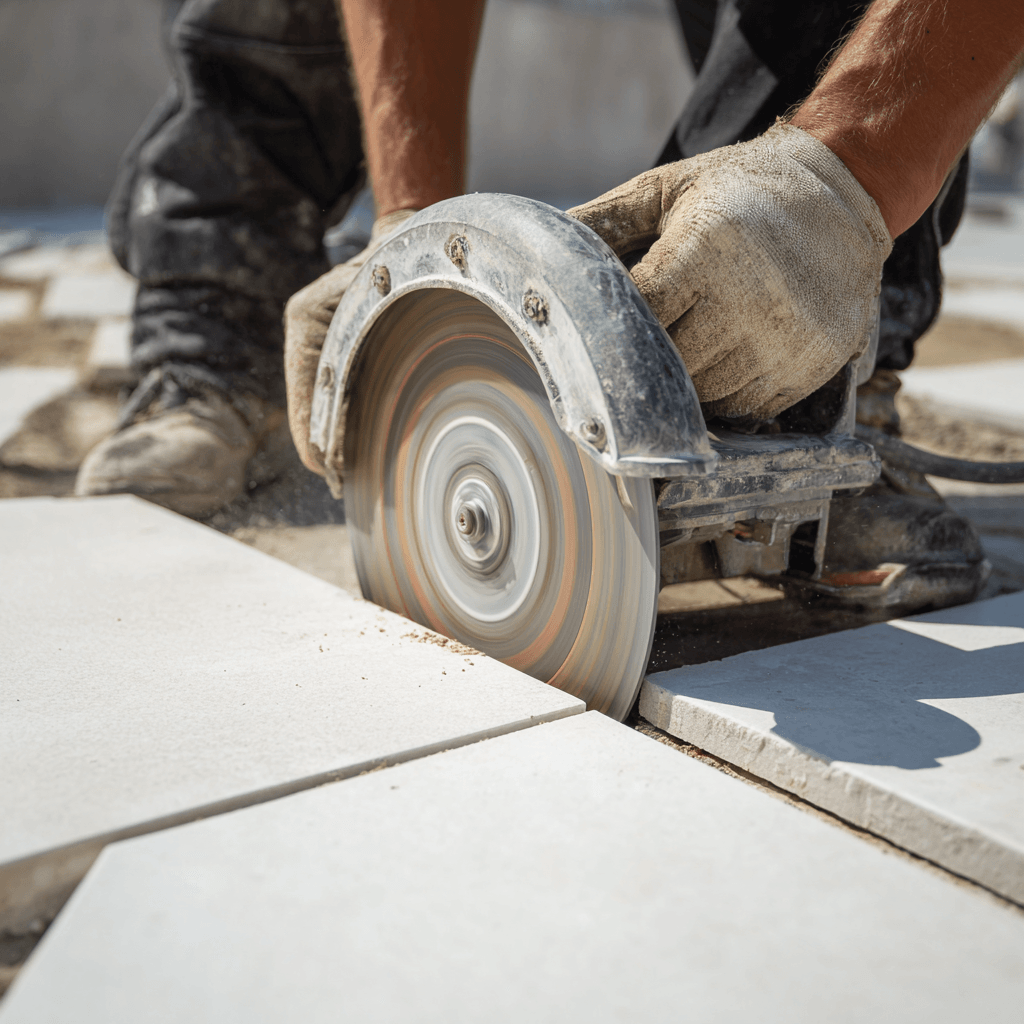 How to cut porcelain pavers: a complete guide