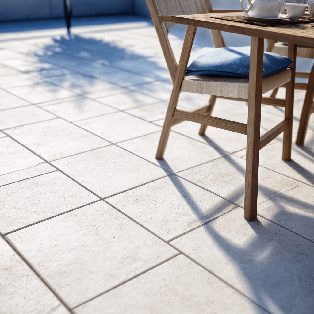 Do porcelain pavers get hot?