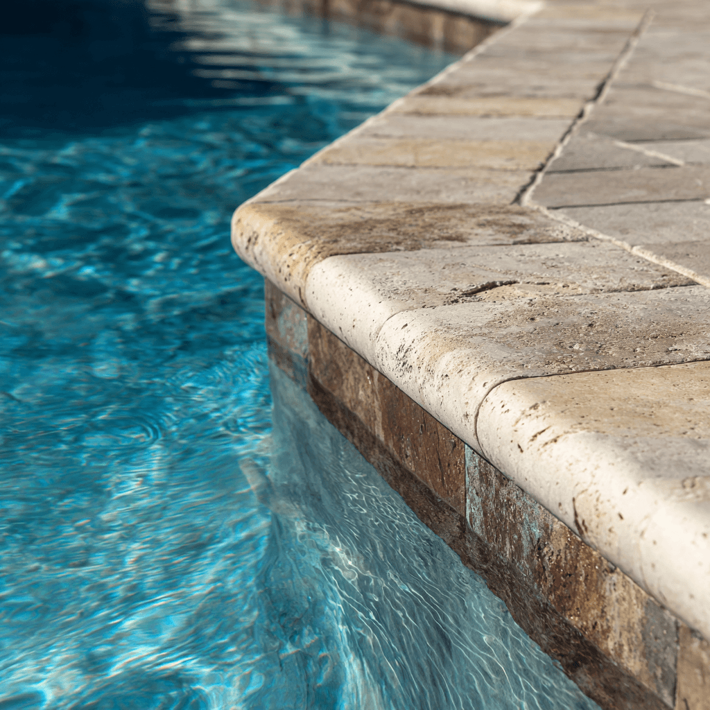 Bullnose paver coping