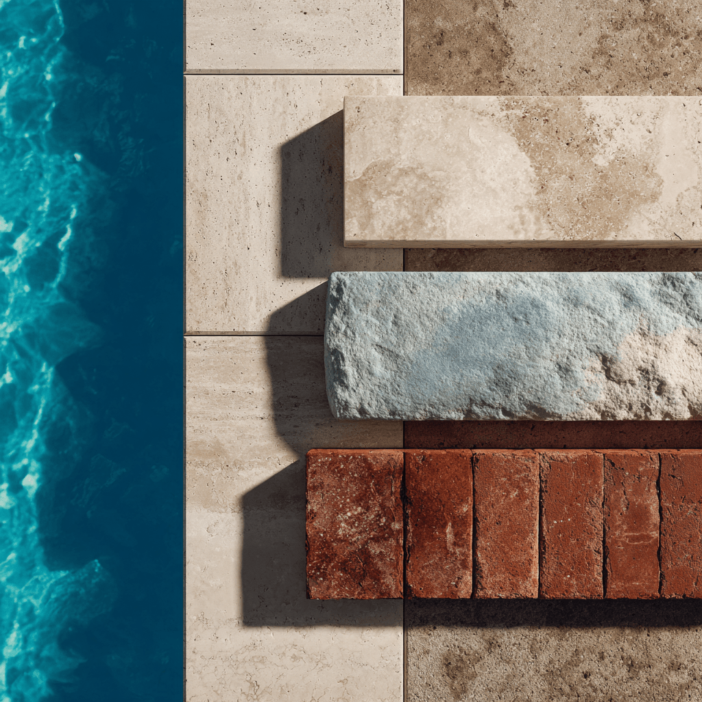 Paver coping ideas for a pool