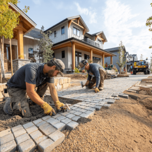 How to install permeable pavers