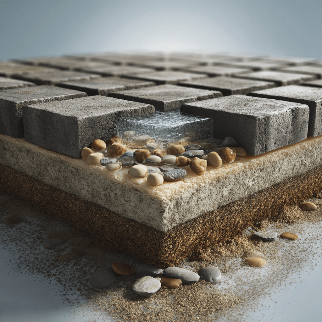 Are Belgard pavers permeable?