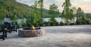 how thick are belgard pavers