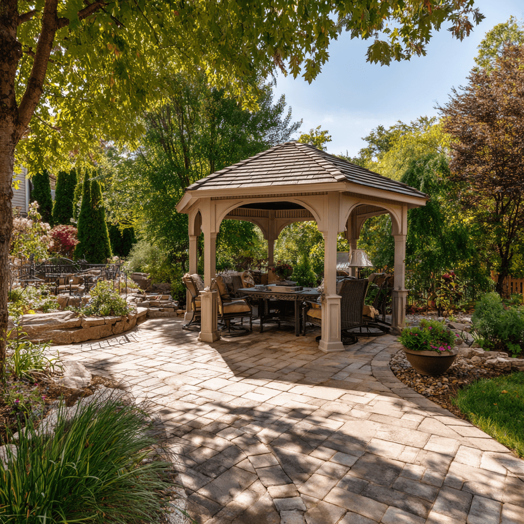 How to anchor a gazebo to pavers: a simple guide