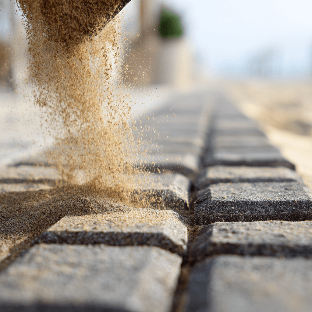 How to re-sand pavers and make your patio look new again
