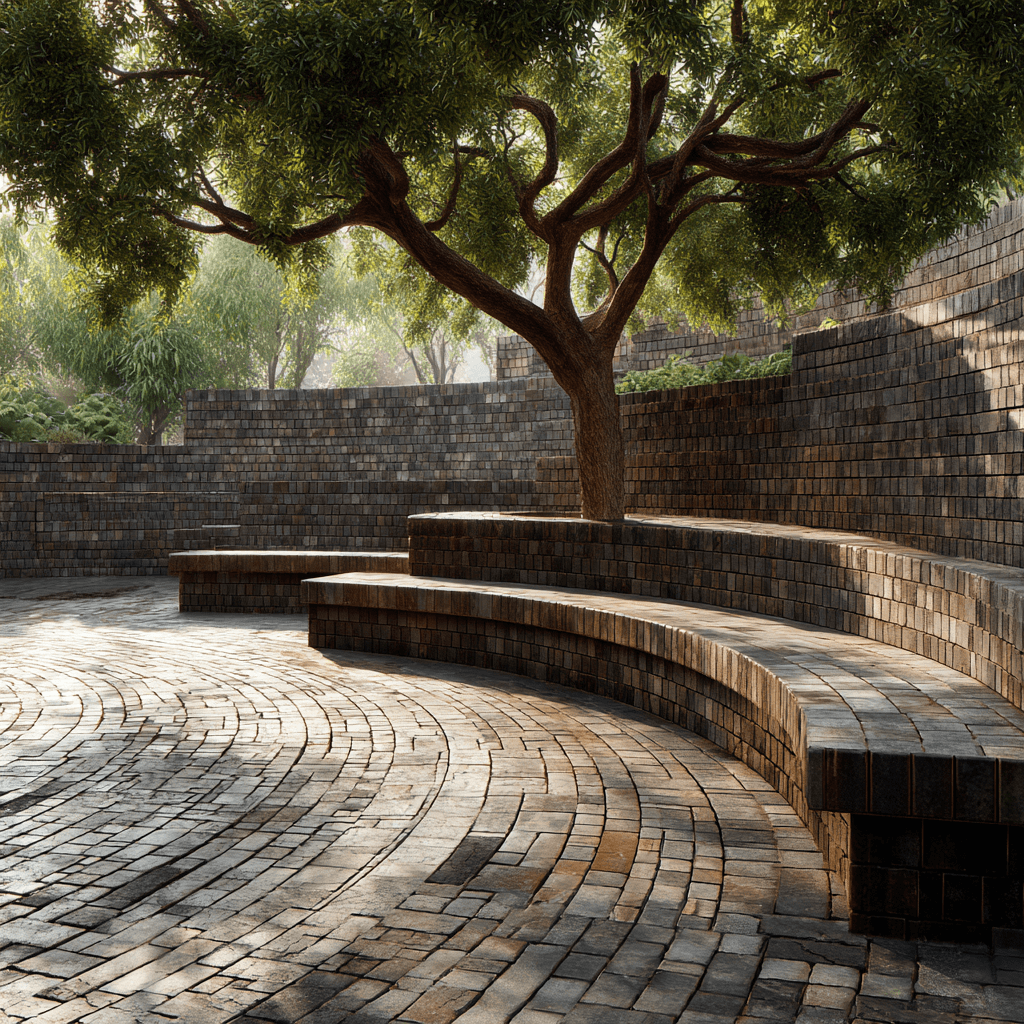 Paver seating wall: enhancing outdoor spaces