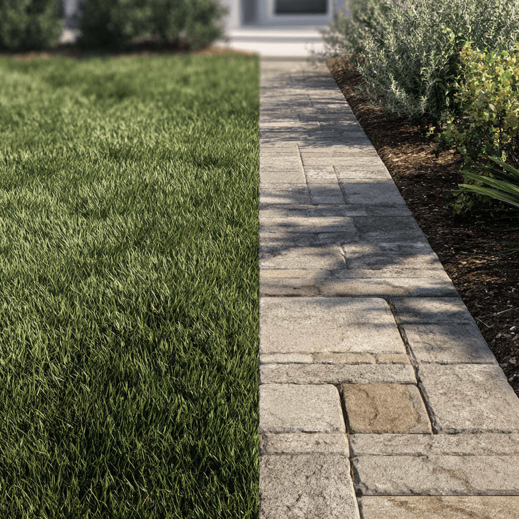 How to install pavers on grass in 5 steps