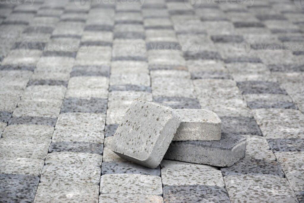 Creative leftover paver ideas