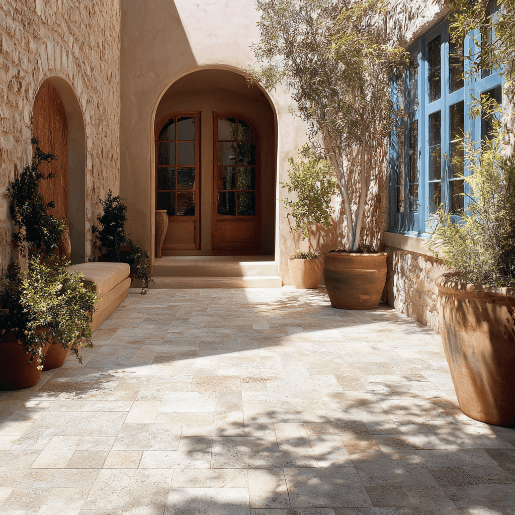 What's the cost of travertine pavers?