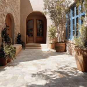 What's the cost of travertine pavers?