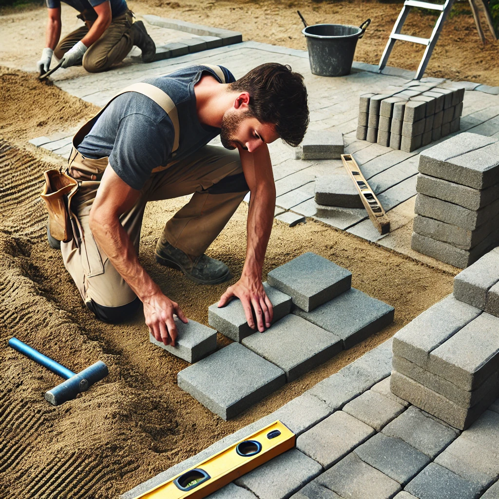 paver installation