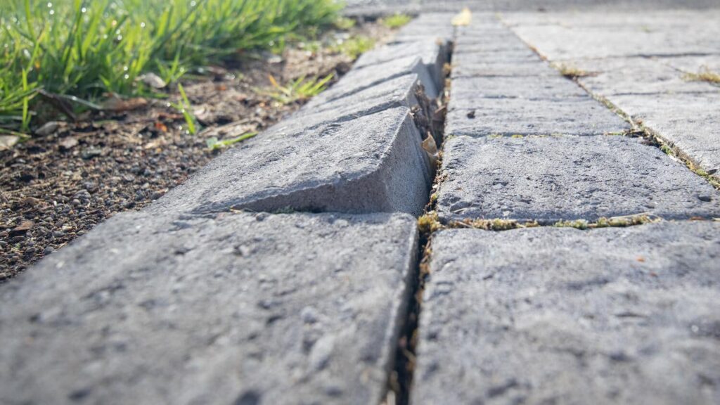 How to fix loose paver steps