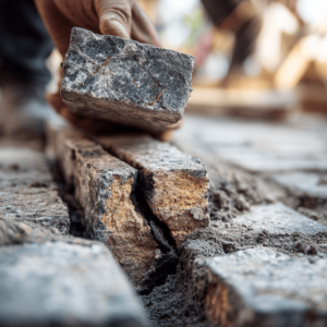 How to fix a cracked paver in your hardscape project