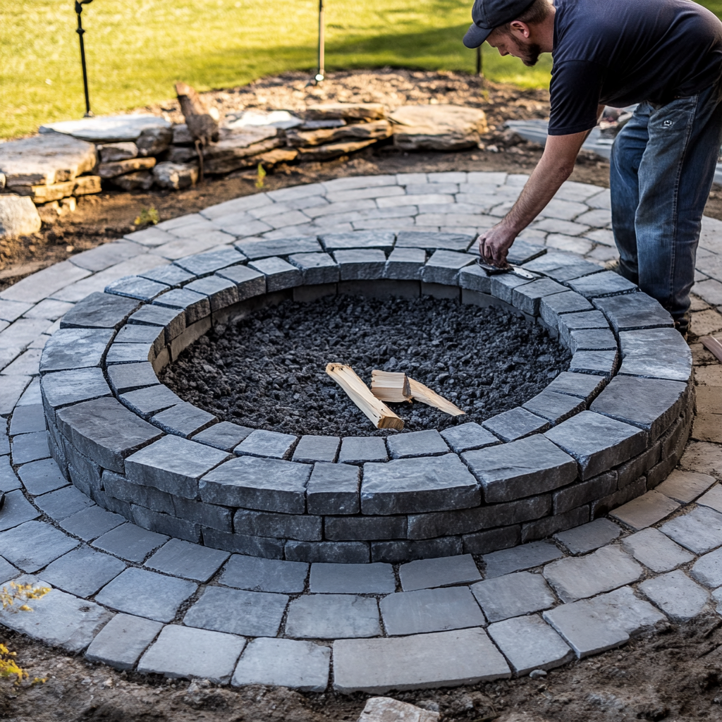 Can you put a fire pit on a paver patio? A simple guide | JS Brick Pavers