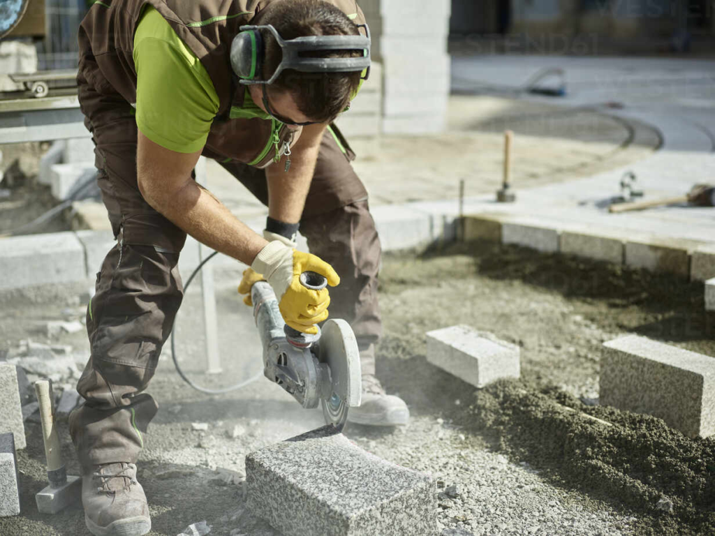 concrete paver saw