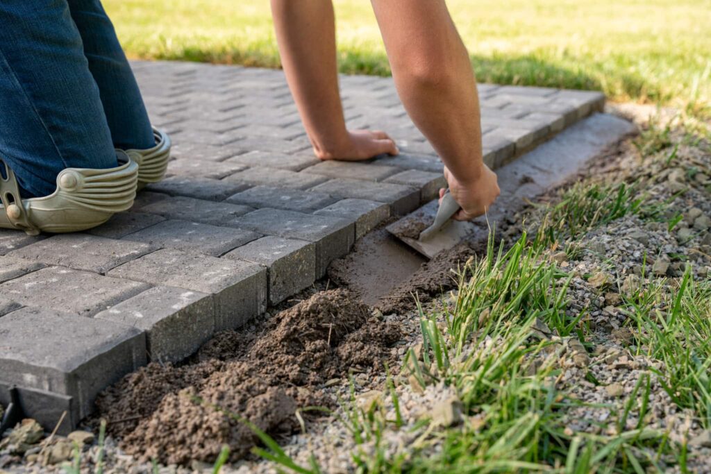 How to fix paver edging: a restoration guide