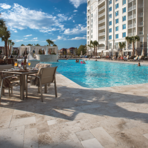 Do pavers get hot in the sun?