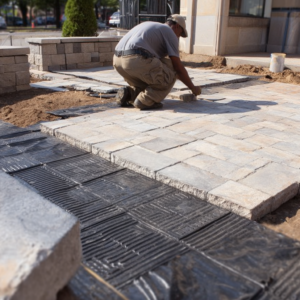 How to cut paver base panels: is it possible?