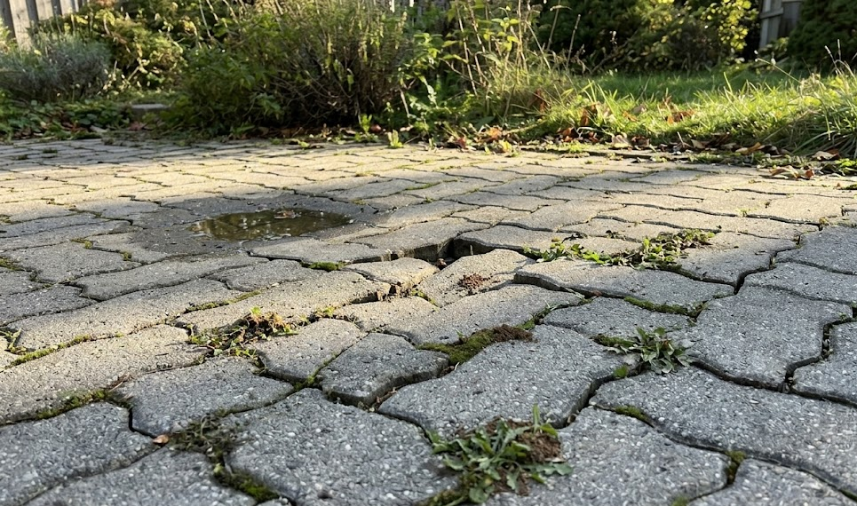 Polymeric sand for pavers